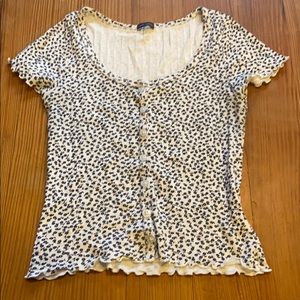 nwot brandy melville floral zelly